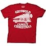 Christmas Vacation Griswold Family Christmas Red Adult T-shirt Tee