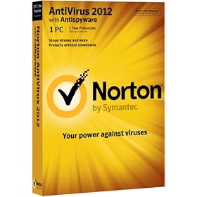 Norton Antivirus 2012, 1 Computer, 1 Year Subscription (PC)