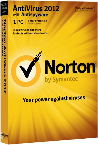 Norton Antivirus 2012, 1 Computer, 1 Year Subscription (PC)
