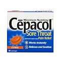 Cepacol Extra Strength Sore Throat Lozenges, Citrus - 18 Each