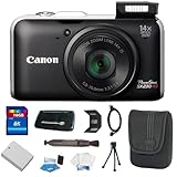 Canon PowerShot SX230HS 12 MP Digital Camera with HS SYSTEM and DIGIC 4 Ima ....