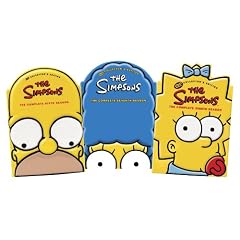The Simpsons: Seasons 6-8 (Collectible Homer, Marge, and Maggie Heads Pack)