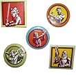 Star Wars: The Clone Wars -- Set of 5 Collectible Buttons (Pack 1)