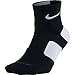 Nike New Unisex Elite High Quarter Basketball Socks Black/White/White Medium