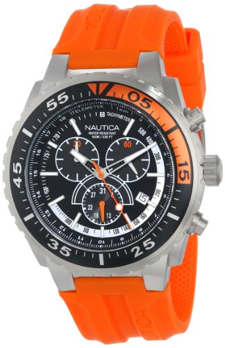 Nautica Men's N14674G NST 700 Stainless Steel Watch