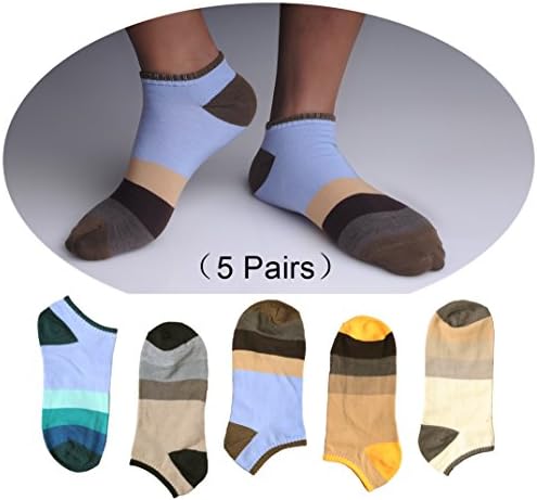 HQSocks Mens Dress Socks Best Cotton Dress Socks For Men (5 Pair)