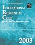 International Residential Code 2003: Looseleaf Version