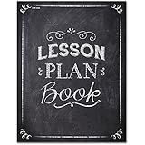 Creative Teaching Press Chalk It Up! Lesson Plan Book, Black/White (1350)