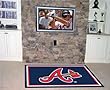 Atlanta Braves 4'x6' Rug 4X6 Floor Mat (Rug)