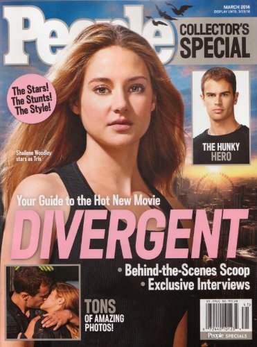 People Magazine - DIVERGENT Movie Collectors Edition - March 2014