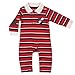 Hudson Baby Striped Polo Union Suit - HB Crest