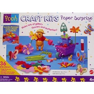 Pooh Craft Kits Paper Surprise Kit