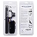 The Friendly Swede Alloy Mini Bike Pump, Black