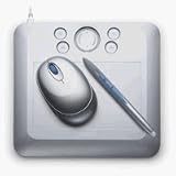 Bamboo Fun (Small) Silver Tablet with Pen, Mouse & Graphics Software