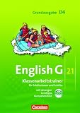 Produkt-Bild: English G 21 - Grundausgabe D: Band 4: 8. Schuljahr - Klassenarbeitstrainer mit L&ouml;sungen und CD: F&uuml;r Sch&uuml;lerinnen und Sch&uuml;ler. Mit L&ouml;sungen und Lerntipps