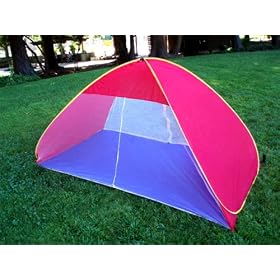 BRAND NEW POP UP BEACH TENT SHADE CABANA PLAY TENT