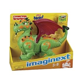  Fisher Price Imaginext Walking Dragon