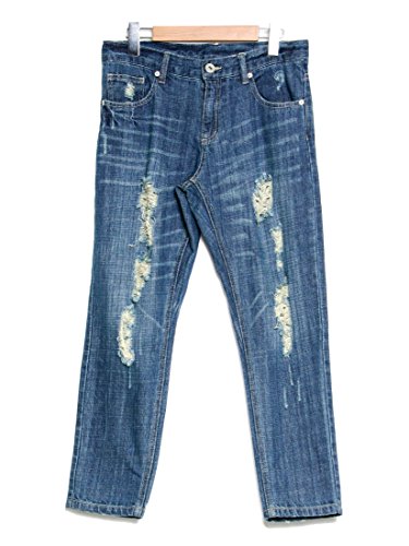 (サルース) salus 美脚ダメージボーイズデニム