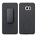 Samsung Galaxy Note 7 Case, Black Swivel Slim Belt Clip Holster Armor Protective Case, Defender Cover with Swivel Locking Belt Clip [Kickstand Feature] for Galaxy Note 7 (Holster Shell Combo) - Black