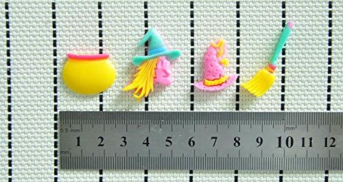 WilsonBaking Love Collection - Witch Decorations Theme Fondant Silicone Sugar Mold, Small