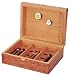 TOP Humidor Zigarrenkiste Hygrometer Befeuchter Holz