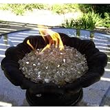 Capri Tabletop Fire Pit - Black