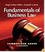 Fundamentals of Business Law Summarized Cases (with Online Legal Research Guide)