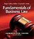 Fundamentals of Business Law Summarized Cases (with Online Legal Research Guide)