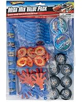 Amscan Hot Wheels Speed City Mega Mix Favor Value Pack, 48-Pieces