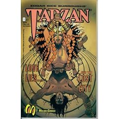 Edgar Rice Burroughs' Tarzan #1 : Love, Lies, and the Lost City Part One (Malibu Comics)