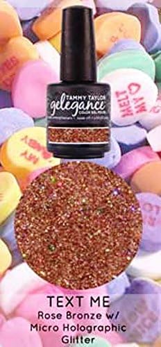 Tammy Taylor-"CANDY HEARTS" Dazzle rocks Soak off Gel (55 - Text Me)