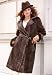 metrostyle Faux-Fur Coat (BROWN,M)