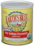 Earth's Best Infant Formula Soy Organic, 13.2 Ounce Container (Pack of 4)