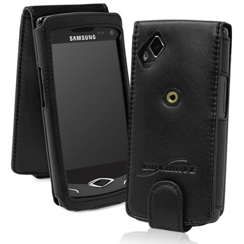 BoxWave Samsung Wave S8500 Designio Leather Case - Premium Grade 100% Genuine Leather Wallet Style Flip Cover Case - Samsung Wave S8500 Cases and Covers (Vertical Flip Cover) BoxWave Samsung Wave S8500 Designio Leather Case - Premium Grade 100% Genuine Leather Wallet Style Flip Cover Case - Samsung Wave S8500 Cases and Covers (Vertical Flip Cover)