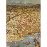 Rossi Florence Catena Map Paper Decoupage Gift Wrap 20 by 28 inches