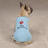 X-small Dog Shirt - I Love My Mommy Fits Dogs 3 - 8 Lbs