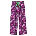 Girls' Xhilaration&reg; Peace Love Sleep Pant - Purple