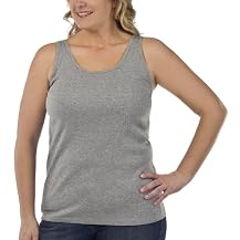 Women's Plus Size Merona® Tank Top - Heather Gray