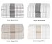 Euro Café heavy weight oversized 4 pack Kitchen Towel set by Cotton Craft - 100% Ringspun Cotton Terry construction - Each towel measures a generous 20x28 - Highly absorbent, and durable, easy care machine wash - Choose from either a Stripe or Checks design - in Black-White or Beige-White - Save 60%