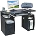 OFFICE COMPUTER DESK Graphite/Black 5g