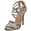 Miss Me Women's Dazzle-15 Ankle Wrap Open Toe Pump