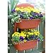 MonkeyPots Fence/Rail Vertical Garden Color - Terra Cotta