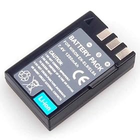 Lithium Ion Digital Cameras Battery For Nikon D3000