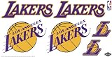 Skinit NBA Los Angeles Lakers Skinit Car Decals Medium - 49-by-25-Inch