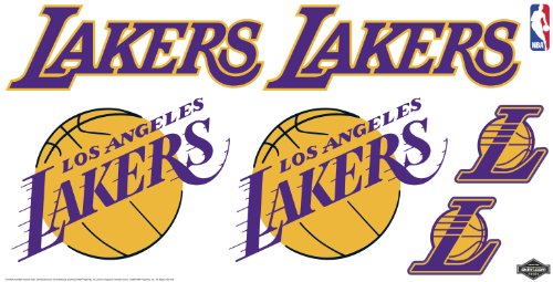 Skinit NBA Los Angeles Lakers Skinit Car Decals Medium - 49-by-25-Inch