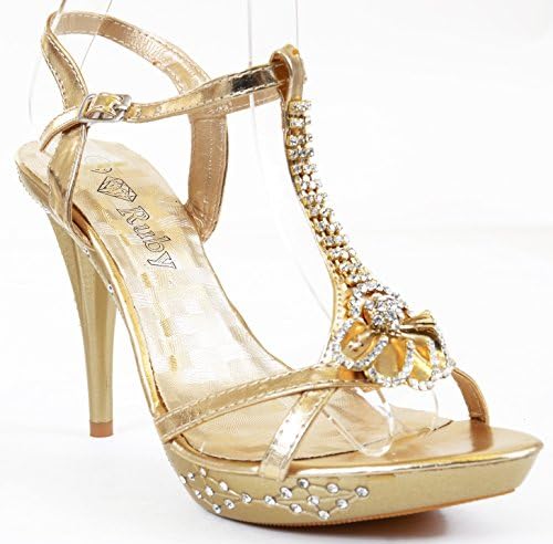 Flower Open Toe Rhinestone Strappy Stiletto High Heel Sandal Shoe