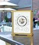 Bulova Quest World Time Table Clock w/Temp & Humidity - B2257