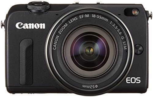 Canon ミラーレス一眼カメラ EOS M2 EF-M18-55 IS STM レンズキット(ブラック) EF-M18-55mm F3.5-5.6 IS STM 付属 EOSM2BK-1855ISSTMLK