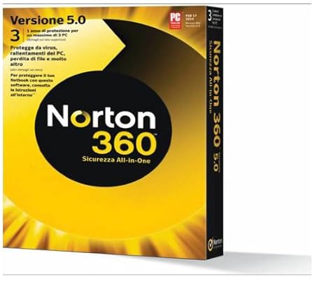 Symantec Norton 360 v5.0, UPG, 1u, CD, ITA