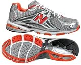 New Balance Men's MR1224 Running Shoe,Silver/Orange,8 D (Apparel)